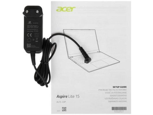 Ноутбук Acer Aspire Lite AL15-21P-R0JJ/NX.DVBCD.001/Ryzen 5-40/16Gb/512Gb/15.6 FHD IPS/DOS серебристый